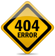 Error 404 - Seite nicht gefunden